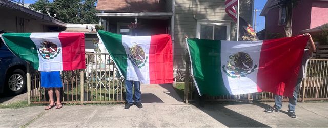Mexico flags different sizes / Banderas de México diferentes medidas  (5’x3’ $15) (6’x4’ $35) (8’x5’ $50)