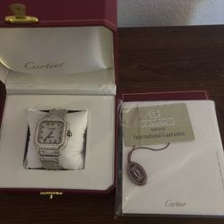 Cartier Santos 41mm Police Stasion Meet Up Only Throw Offer 
