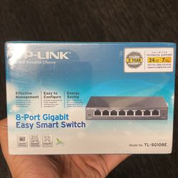 TP LINK 8 Port Gigabit Smart Switch
