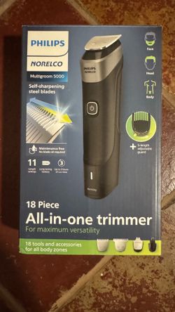 Philips Norelco Multigroom Series 5000 18-Piece All-in-one Trimmer