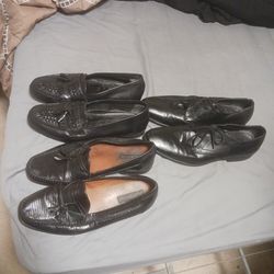 Leather Penny Loafers/ Stacy's  3 pair