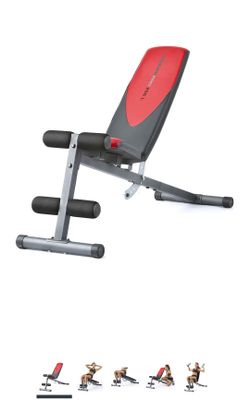 Brand new incline, decline, flat bench