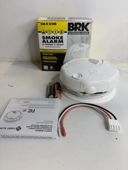 Brk Other | Brk Smoke Alarm Sa520b Wireless Interconnect Photoelectric Ac Powered | Color: White | Size: Os