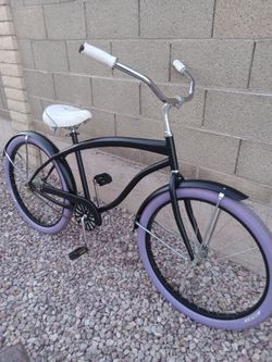 NICE BIKE BEACH CRUISER TIRES SIZE 26 VERY GOOD CONDITION
