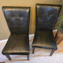 2 dining chairs