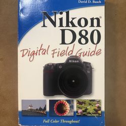 Book Nikon D80 Digital field Guidle