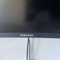 43” Samsung Curved Screen  Wall Mount And Stand Avail