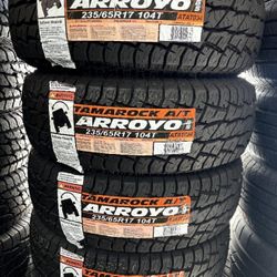 235/65/17 Arroyo AT Free Mount And Balance Included
