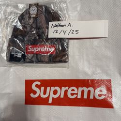 Supreme Box Logo Beanie Camo