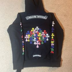 Chromehearts Hoodie With Multicolor Crosses