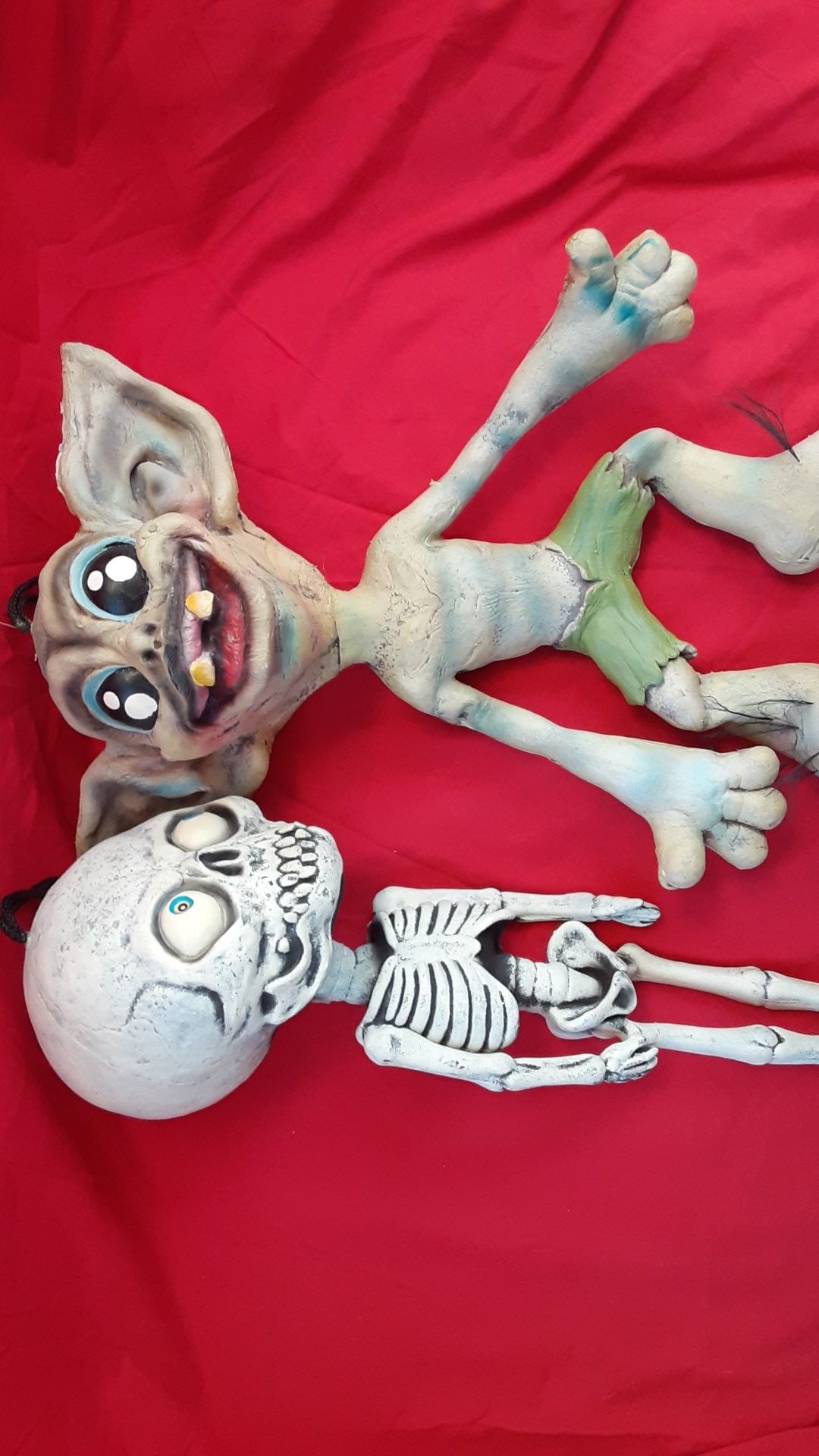 Soft Hanging Cute Skeleton and Troll Halloween