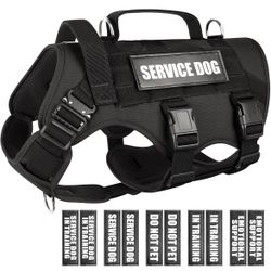 WINSEE Service Dog Vest Harness for Large Dog
