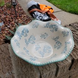 Floral Lace 1.0 Qt Temp Tations Bowl