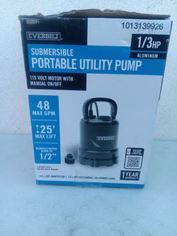 Submersible Pump 