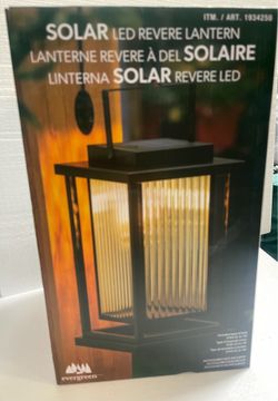 Solar LED Revere Lantern