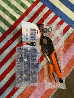 Snap Fastener Kit with Pliers Tool