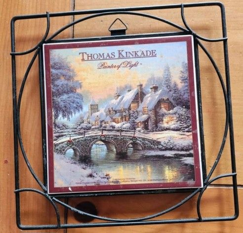 Thomas Kinkade Trivet