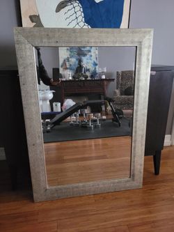 Metal Frame Mirror 