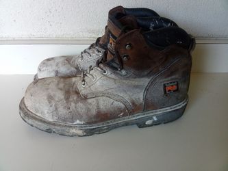 Timberland Pro Pit Boss 6" Steel-Toe Work Boots $15