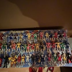 Power Ranger action figures