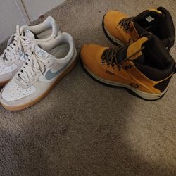 Air Force 1 And Timberland Boots