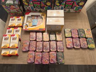 Pokemon 30th Celebration ETB Mini Tins Knockouts Posters