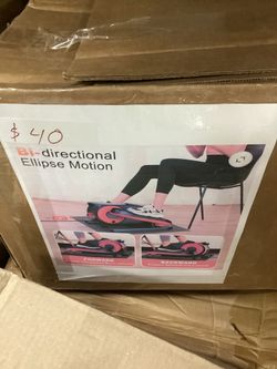 Bi-directional Ellipse Motion Under-Desk Elliptical Exerciser — $40
