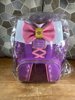 NWT Rare Loungefly Disney Rapunzel Tangled Mini Backpack