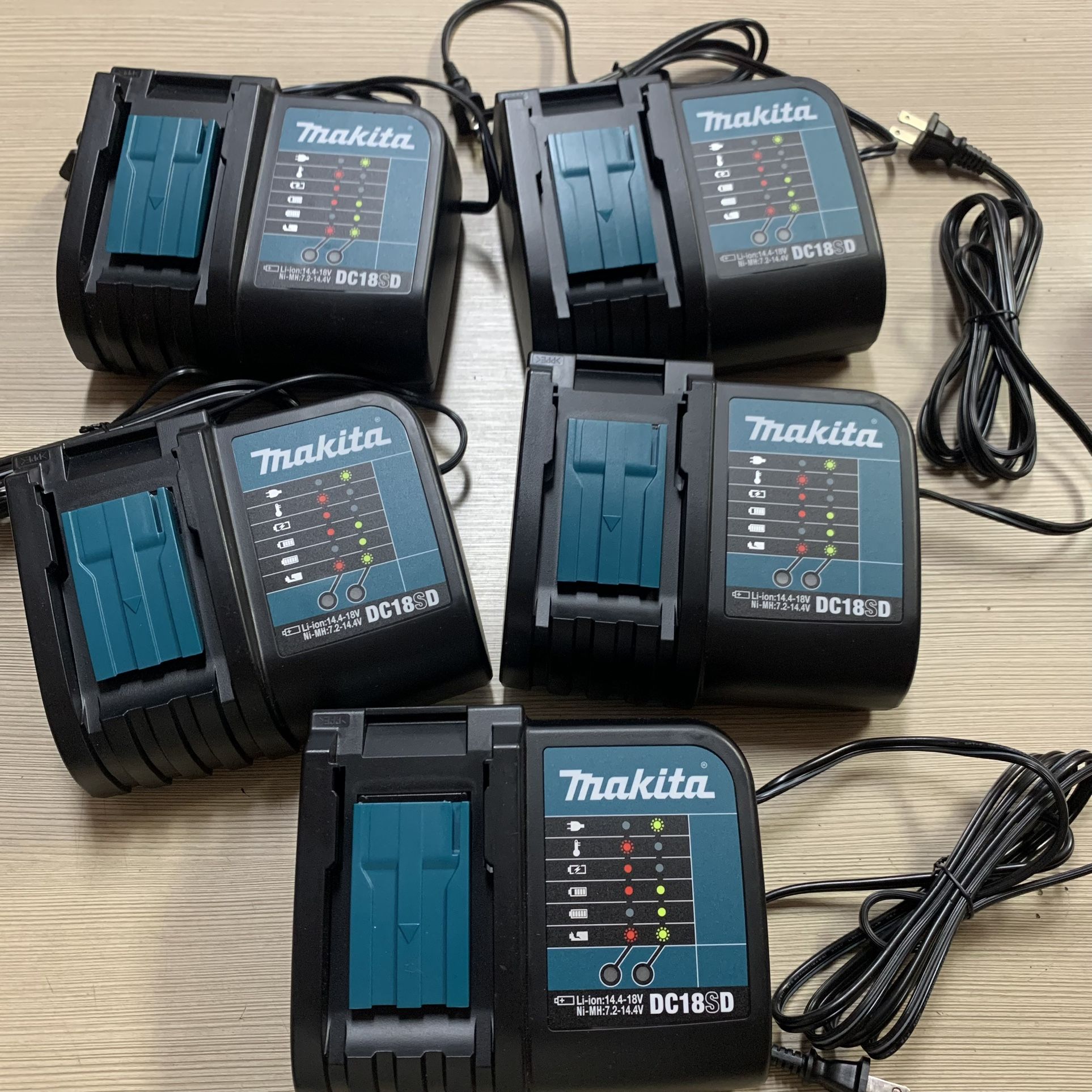 Makita New Charger $ 40each One - Nuevos