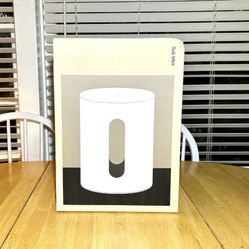 Sonos Sub Mini (White) Brand New Sealed.  Includes Warranty.  