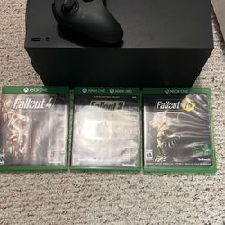 XBOX SERIES X WITH FALLOUT GAMES 