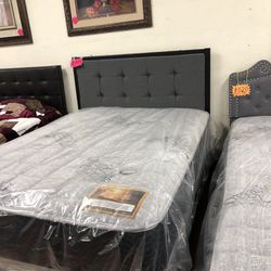 New Full Size Bed , With New Mattress And Boxspring Included 