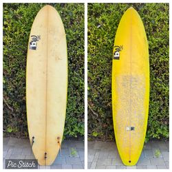 SURFBOARD FOR SALE: 6’10” Hybrid Mid-Length Tri-Fin