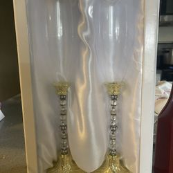 Lilian Rose Champagne Glasses 