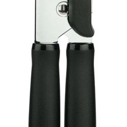 Mainstays 2 Ply Manual Can Opener with Integrated Bottle Opener, Black