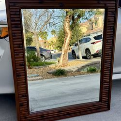 Wood Framed Mirror