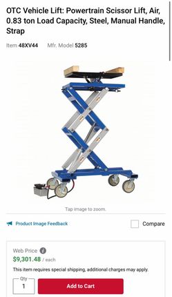 OTC powertrain lift
