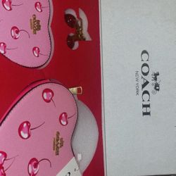 COACH PURSE/WALET & KEYCHAIN
