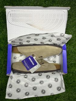 Brown clog sandals