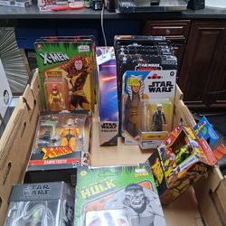 Star Wars And X Men Figures 