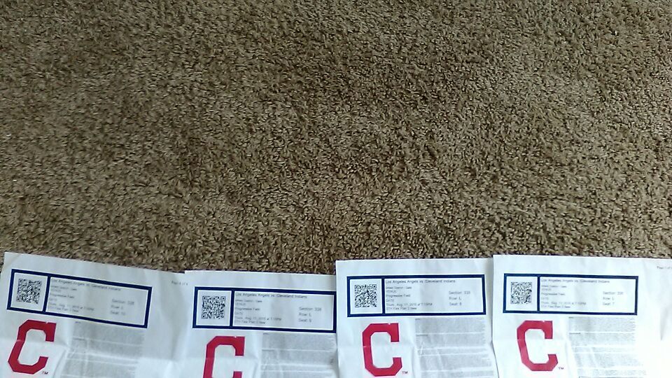Club seat tickets Aug 11 7:10 pm