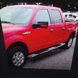 New Trailfx 4" Side Step Nerf Bars Polished Stainless Steel For Ford F-150, 04-14 Extended Supercab 74.5"