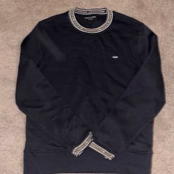 Michael Kors Black Crewneck Sweatshirt