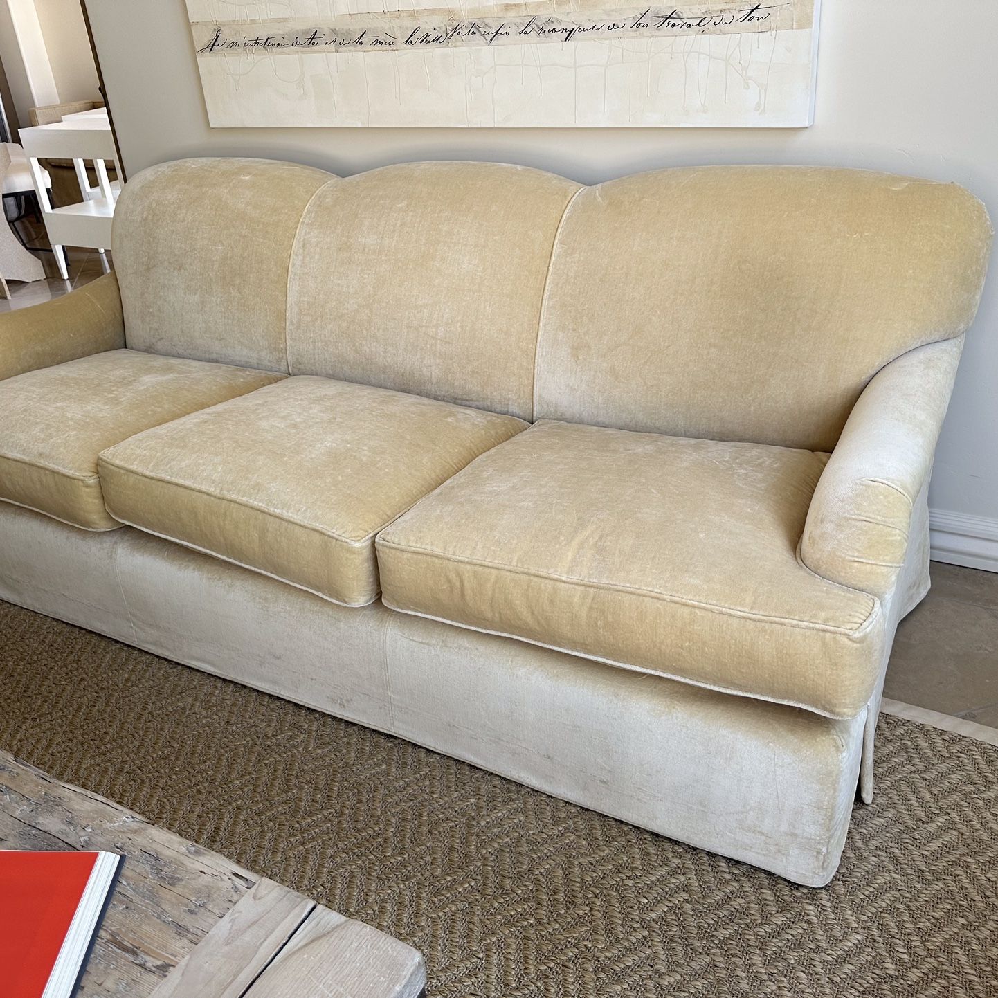 Custom Chenille Sofa