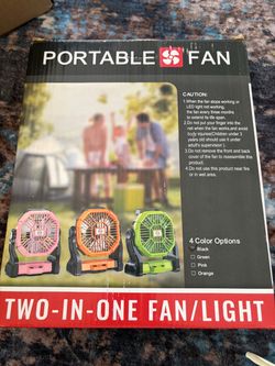 AEscod Portable Camping Fan