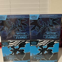 Pokemon Phantasmal Flames & Black Bolt ETB