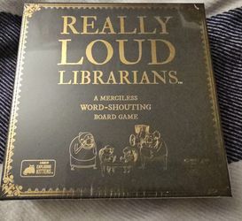 Really Loud Librarians PARTY GAME, New & Sealed