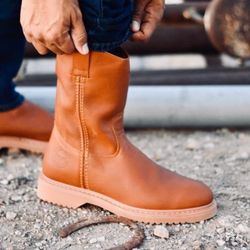 Leather Roper Boots/ Botas Para Trabajo Piel 