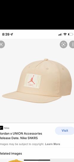 JORDAN X UNION HAT PHOTON DUST/HABANERO