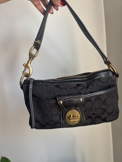 Coach Black Turnlock Legacy TRADE